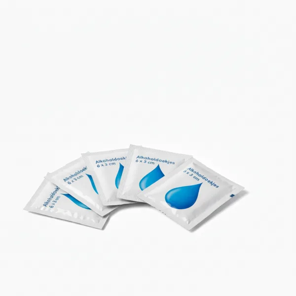 Alcohol wipes: sterile wipes for laboratory research and peptide work