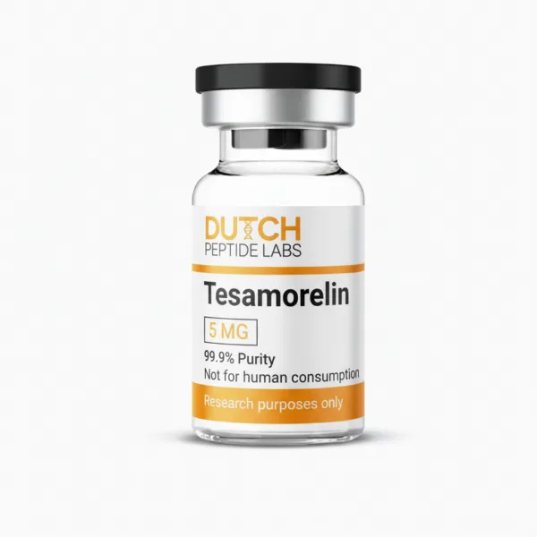 Tesamorelin research peptide vial 5mg 10mg 20mg